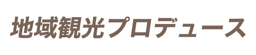 地方自治体向けサービス「地域観光プロデュース」